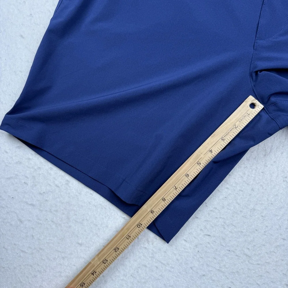 Polo‎ Ralph Lauren Shorts Mens 46 Blue Chino Golf Microfiber Stretch 9 Inseam